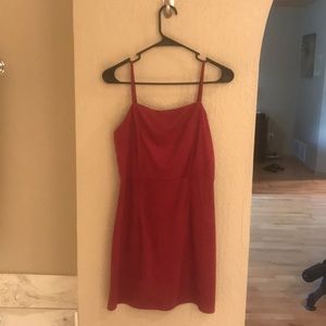 Medium maroon dress (minimal use)